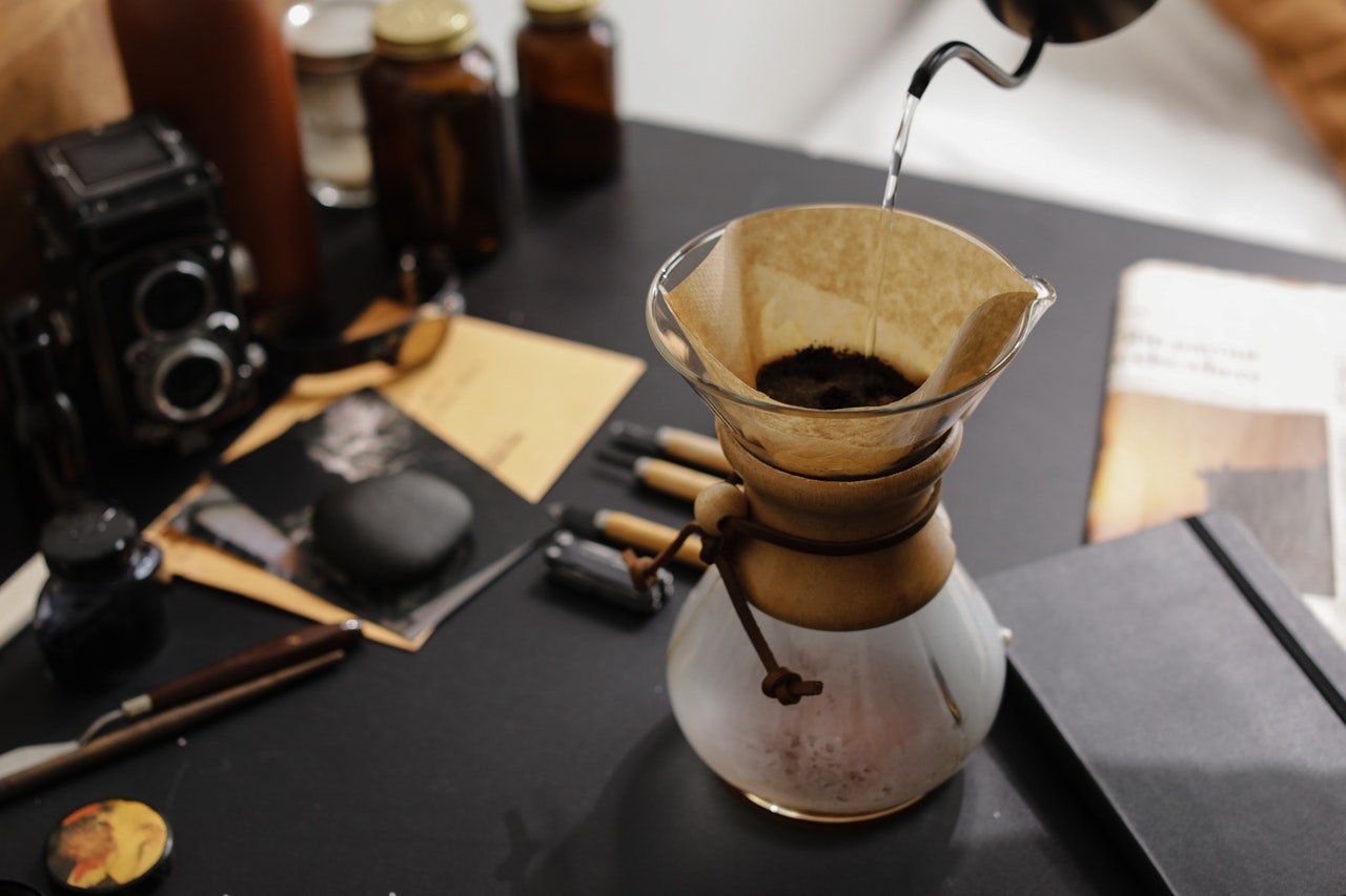 método de preparación del café